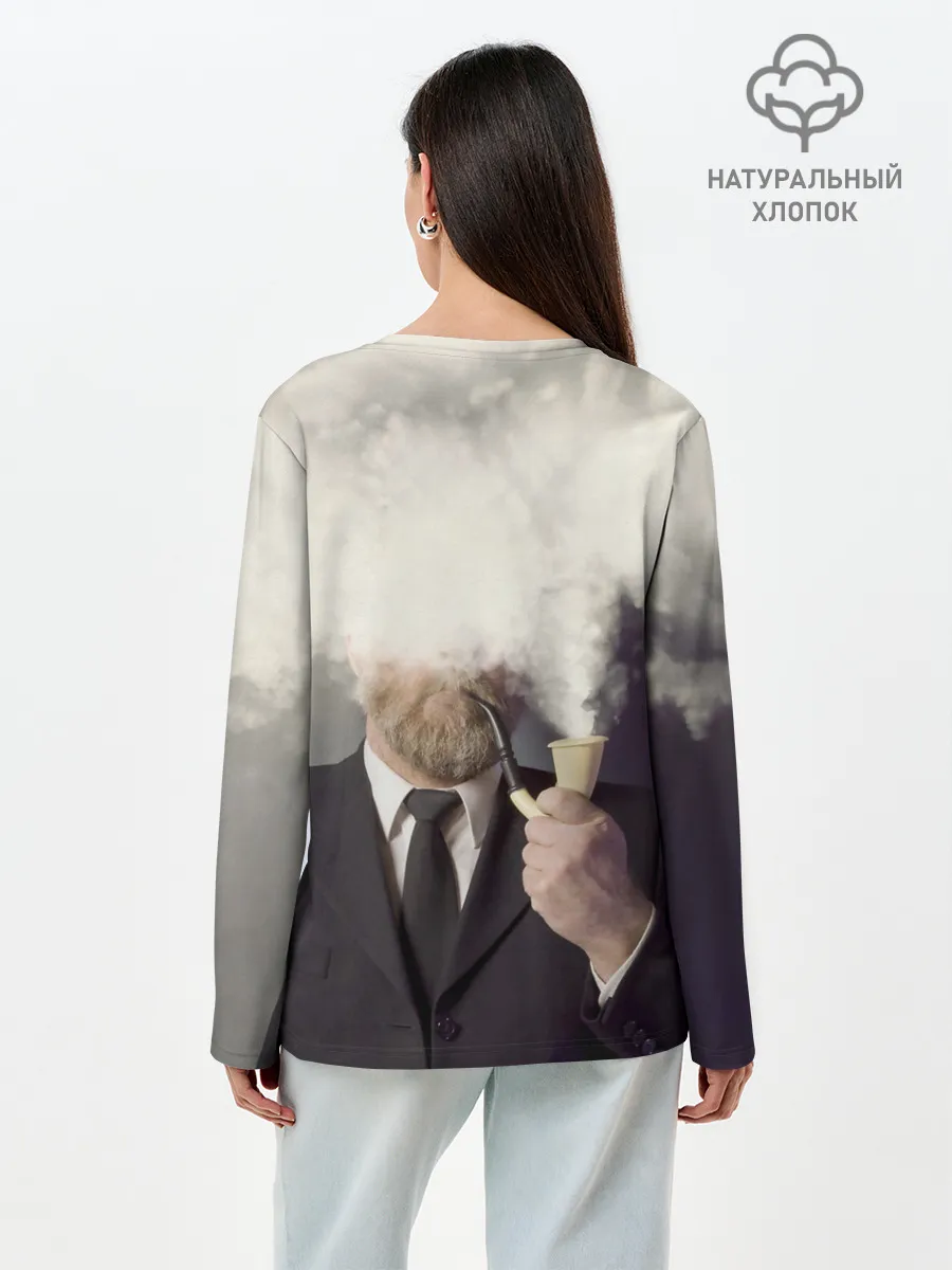 Лонгслив женский. Хлопок / Это не я ...