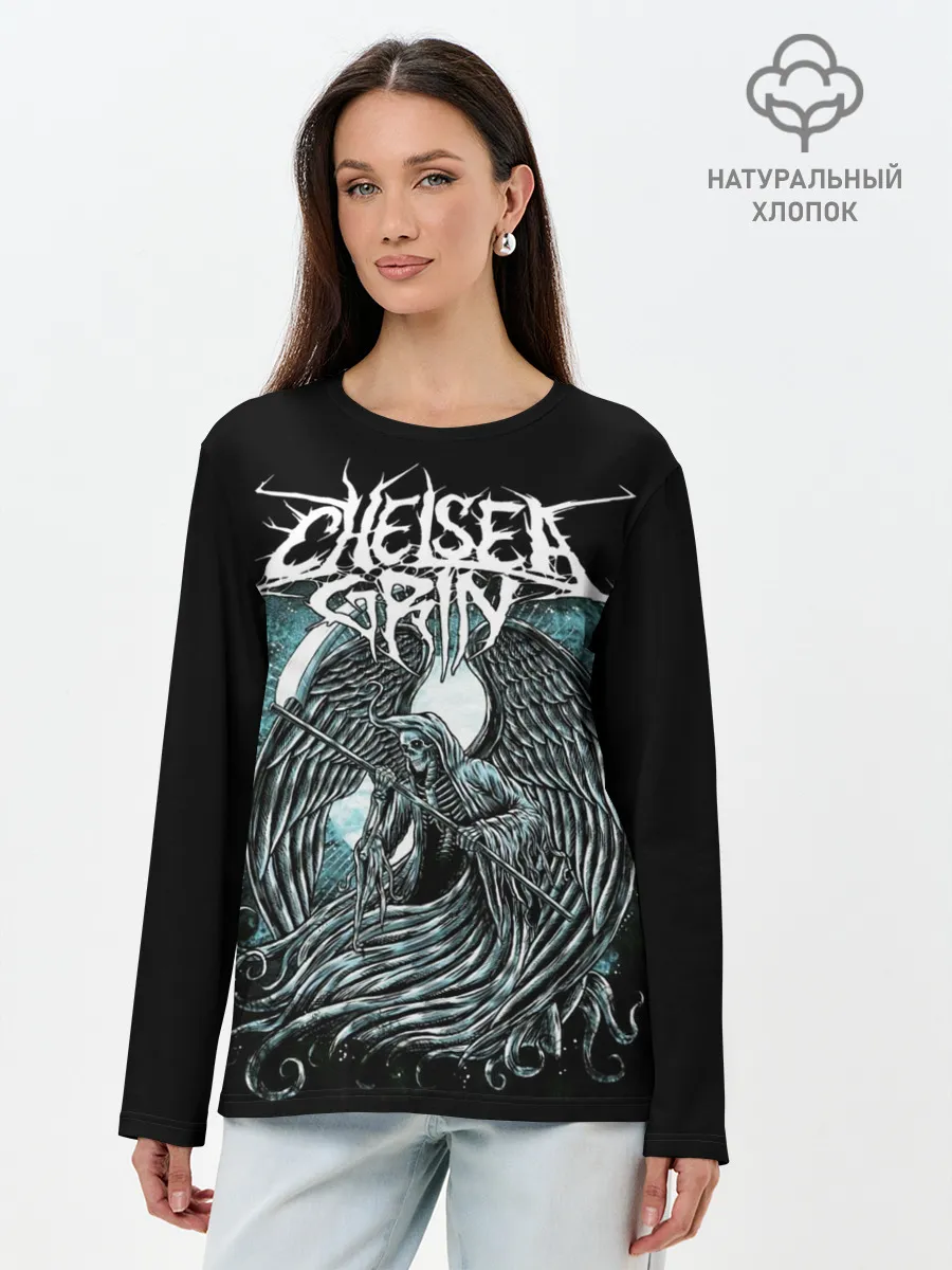 Лонгслив женский. Хлопок / Chelsea Grin, Self Inflicted
