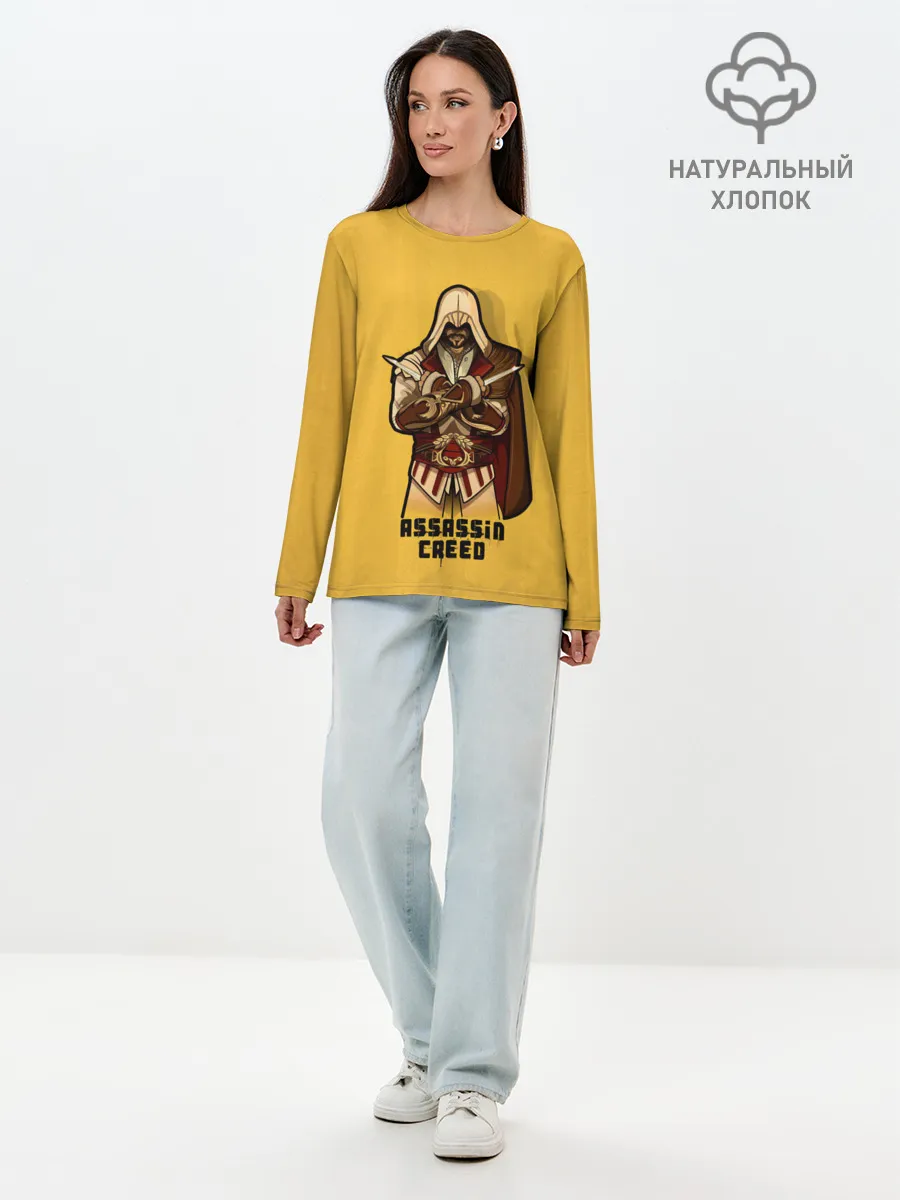 Лонгслив женский. Хлопок / Тихий убийца