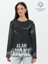 Лонгслив женский. Хлопок / Alan Wake | Dark Place