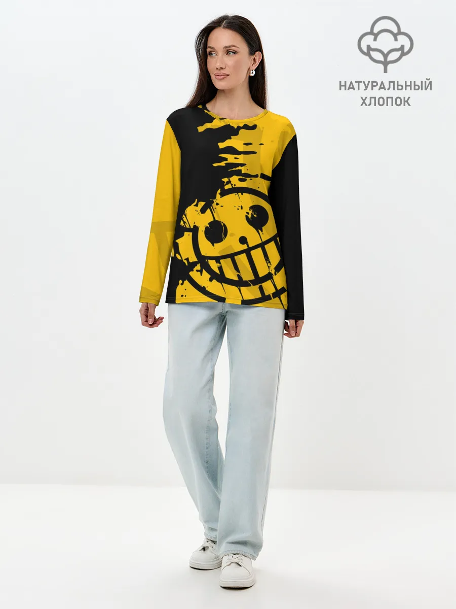 Лонгслив женский. Хлопок / ONE PIECE PIRATES / ПИРАТЫ