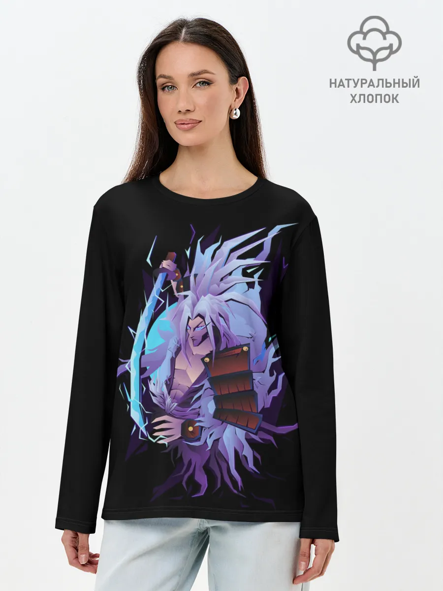 Лонгслив женский. Хлопок / Дух Шамана