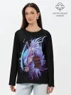Лонгслив женский. Хлопок / Дух Шамана