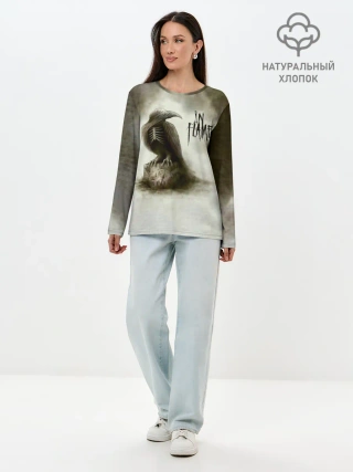 Лонгслив женский. Хлопок / Sounds of a Playground Fading - In Flames