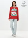 Лонгслив женский. Хлопок / F.C. LIVERPOOL