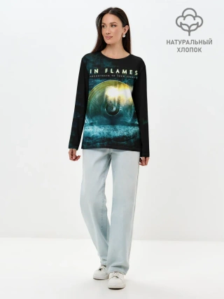 Лонгслив женский. Хлопок / Soundtrack to Your Escape - In Flames