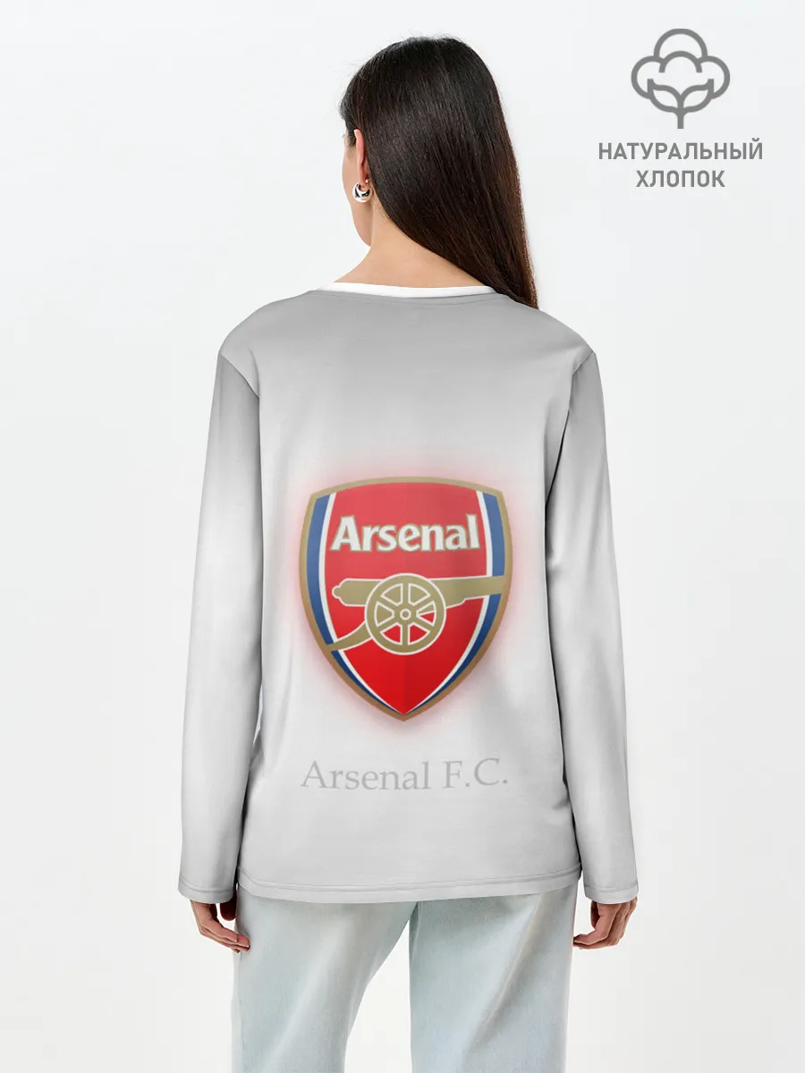 Лонгслив женский. Хлопок / F.C. Arsenal
