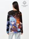 Лонгслив женский. Хлопок / Тарталья и Гань Юй, Genshin Impact