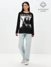 Лонгслив женский. Хлопок / BURZUM / Бурзум