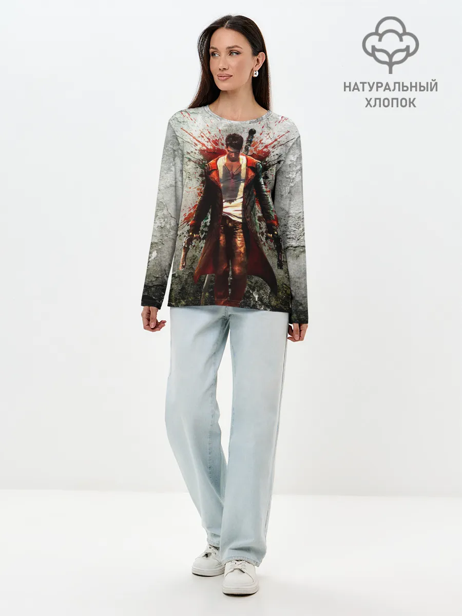 Лонгслив женский. Хлопок / Dante Definitive W