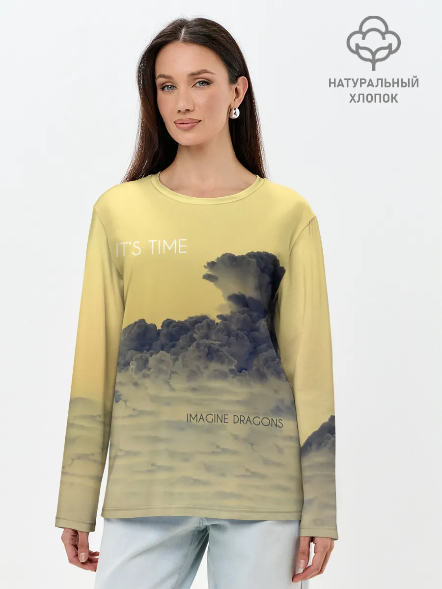 Лонгслив женский. Хлопок / Its Time - Imagine Dragons