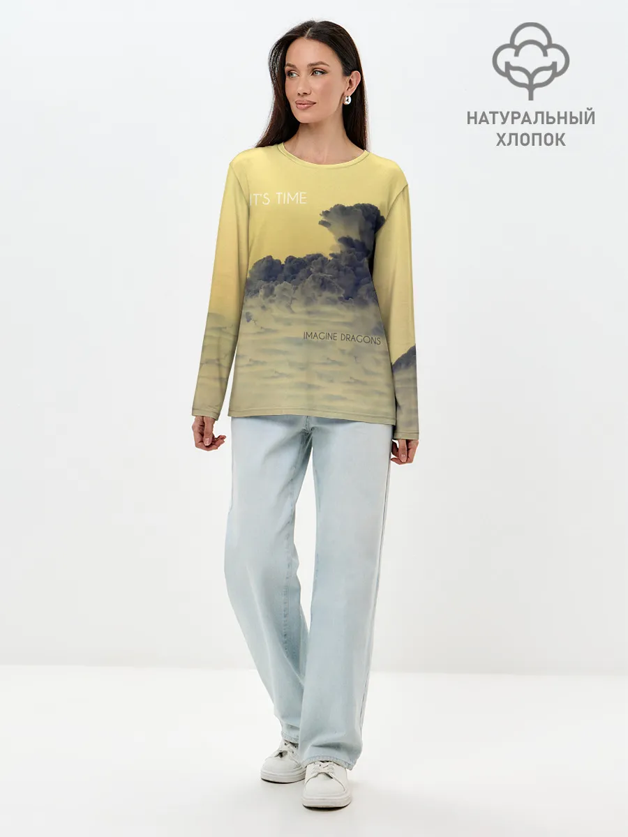 Лонгслив женский. Хлопок / Its Time - Imagine Dragons