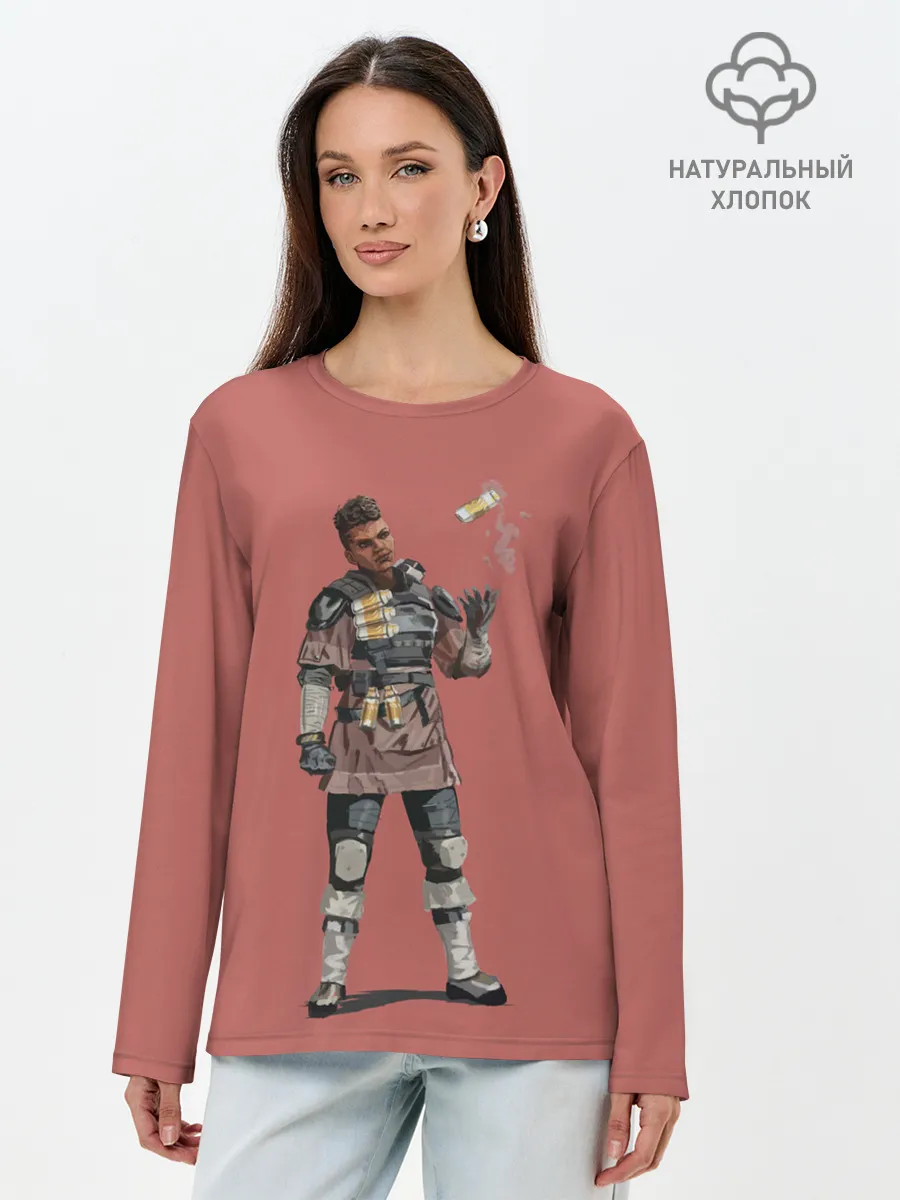 Лонгслив женский. Хлопок / Бангалор здесь