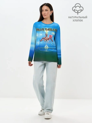 Лонгслив женский. Хлопок / Seventh Son of a Seventh Son - Iron Maiden