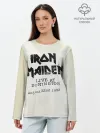 Лонгслив женский. Хлопок / Live at Donington - Iron Maiden