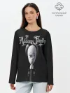 Лонгслив женский. Хлопок / Семейка Аддамс / Addams Family