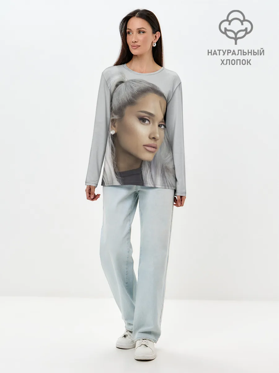 Лонгслив женский. Хлопок / Фото Арианы