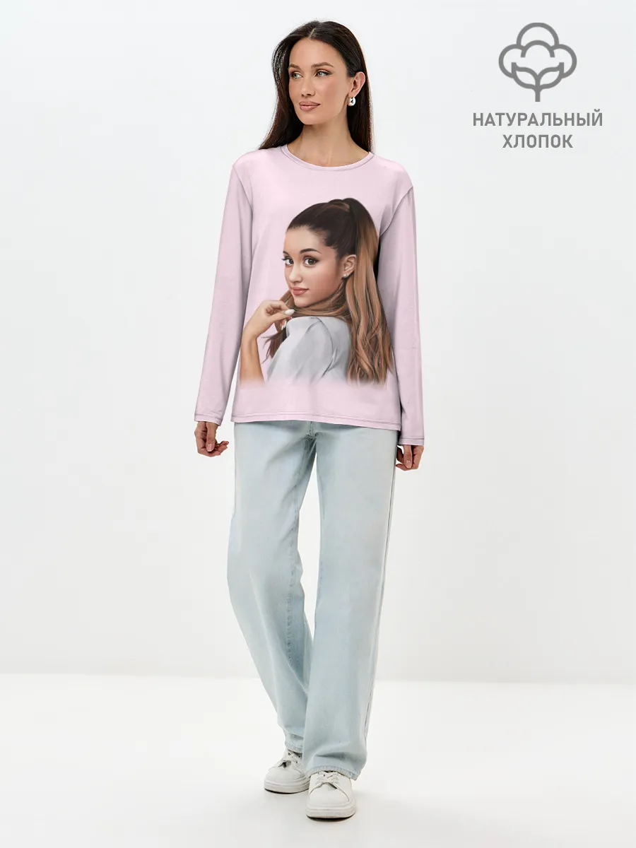 Лонгслив женский. Хлопок / Ariana art