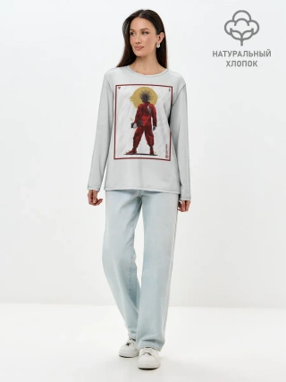 Лонгслив женский. Хлопок / SLIPKNOT | Craig Jones