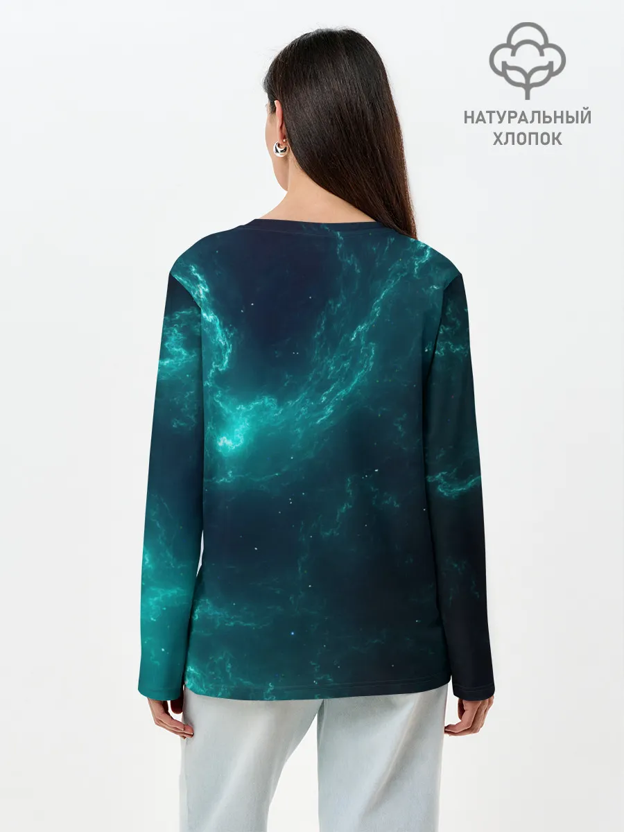 Лонгслив женский. Хлопок / Karasuma Chitose || Girlish number