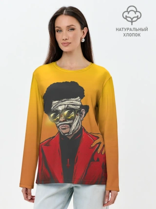 Лонгслив женский. Хлопок / Зомби Эйбл