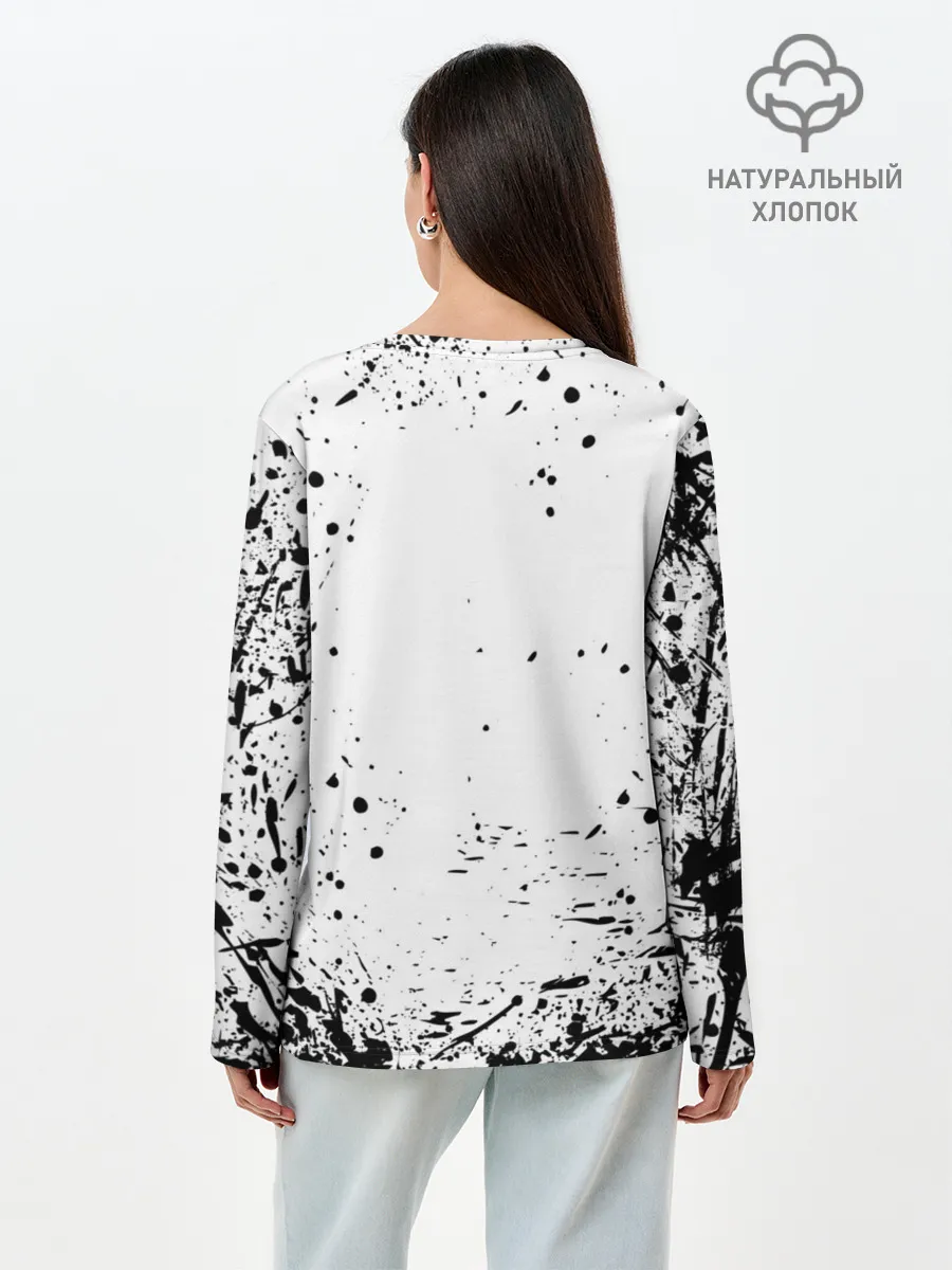 Лонгслив женский. Хлопок / 067 | Кан Сэ Бёк | Чон Хо Ён