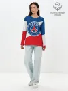 Лонгслив женский. Хлопок / Paris Saint-Germain FC