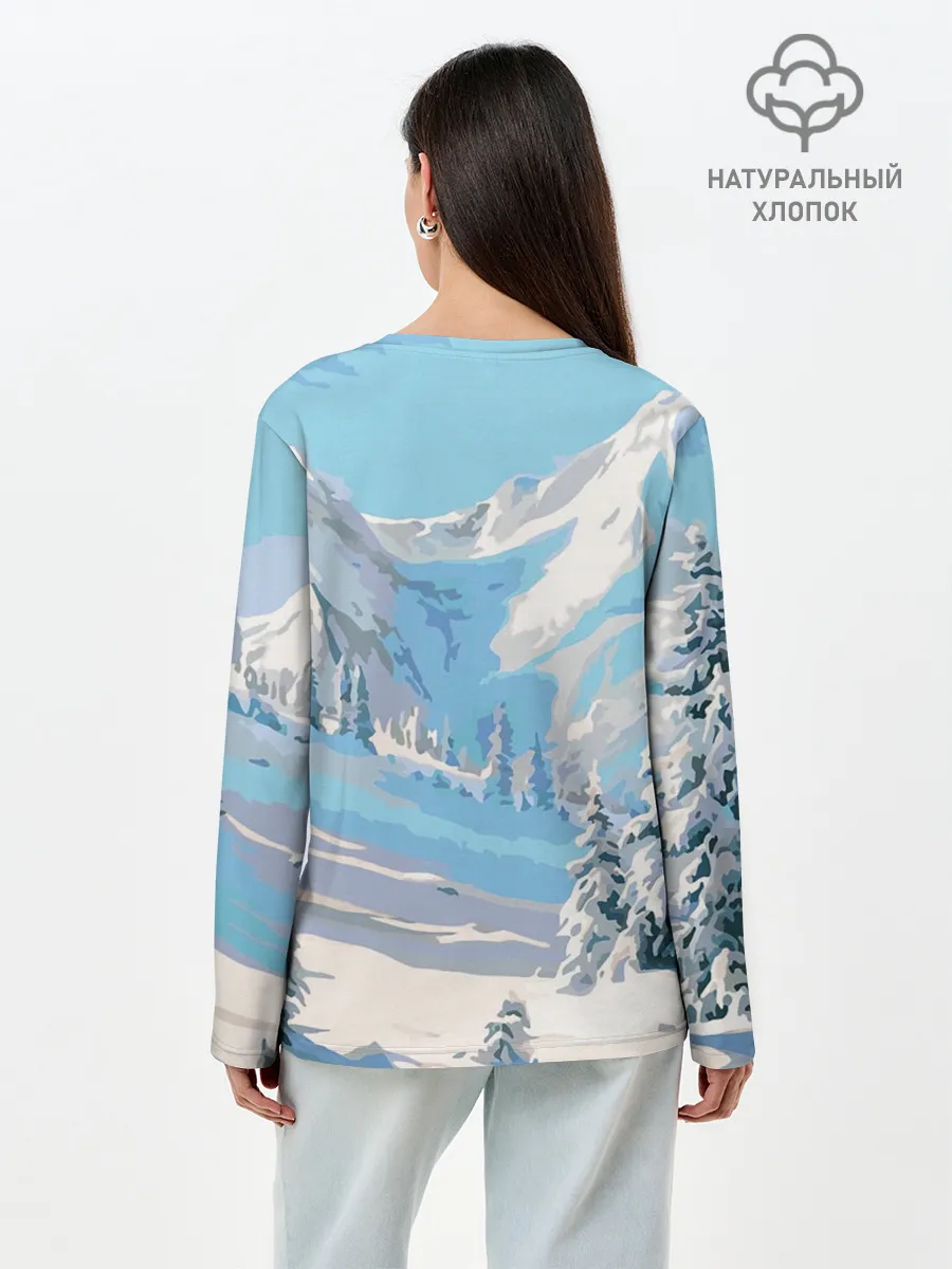 Лонгслив женский. Хлопок / Весемир, Ведьмак