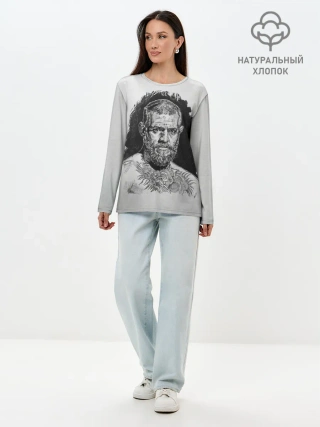 Лонгслив женский. Хлопок / Конор МакГрегор | Conor McGregor