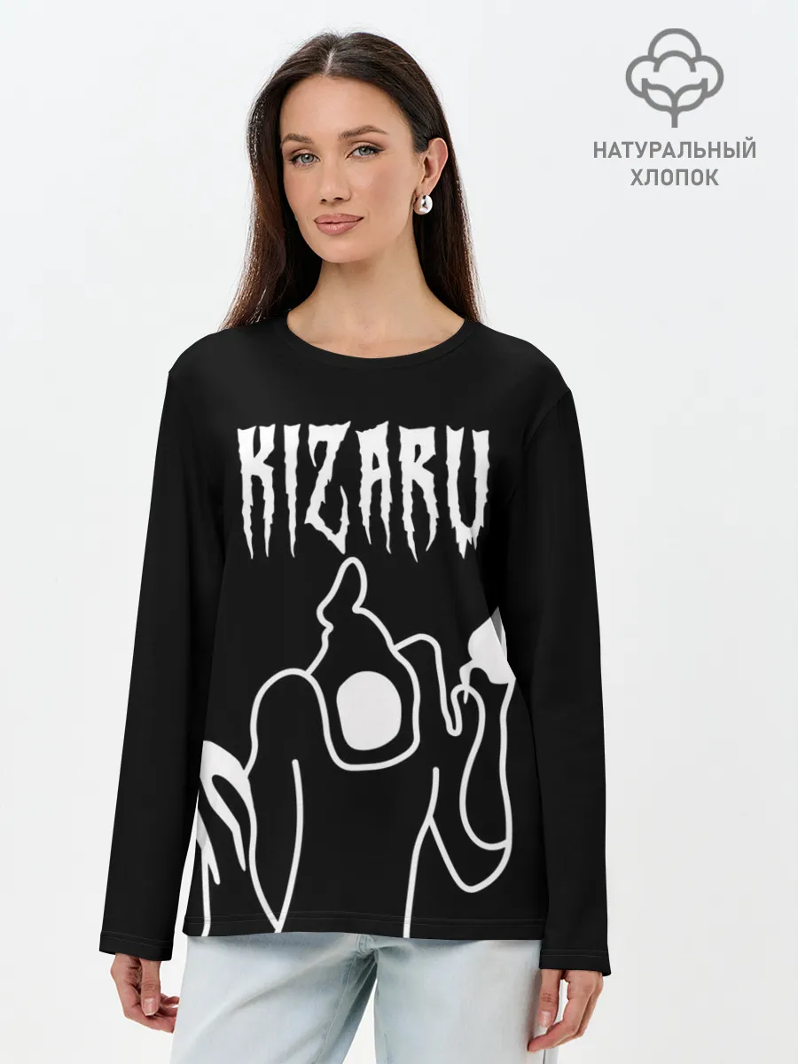 Лонгслив женский. Хлопок / KIZARU