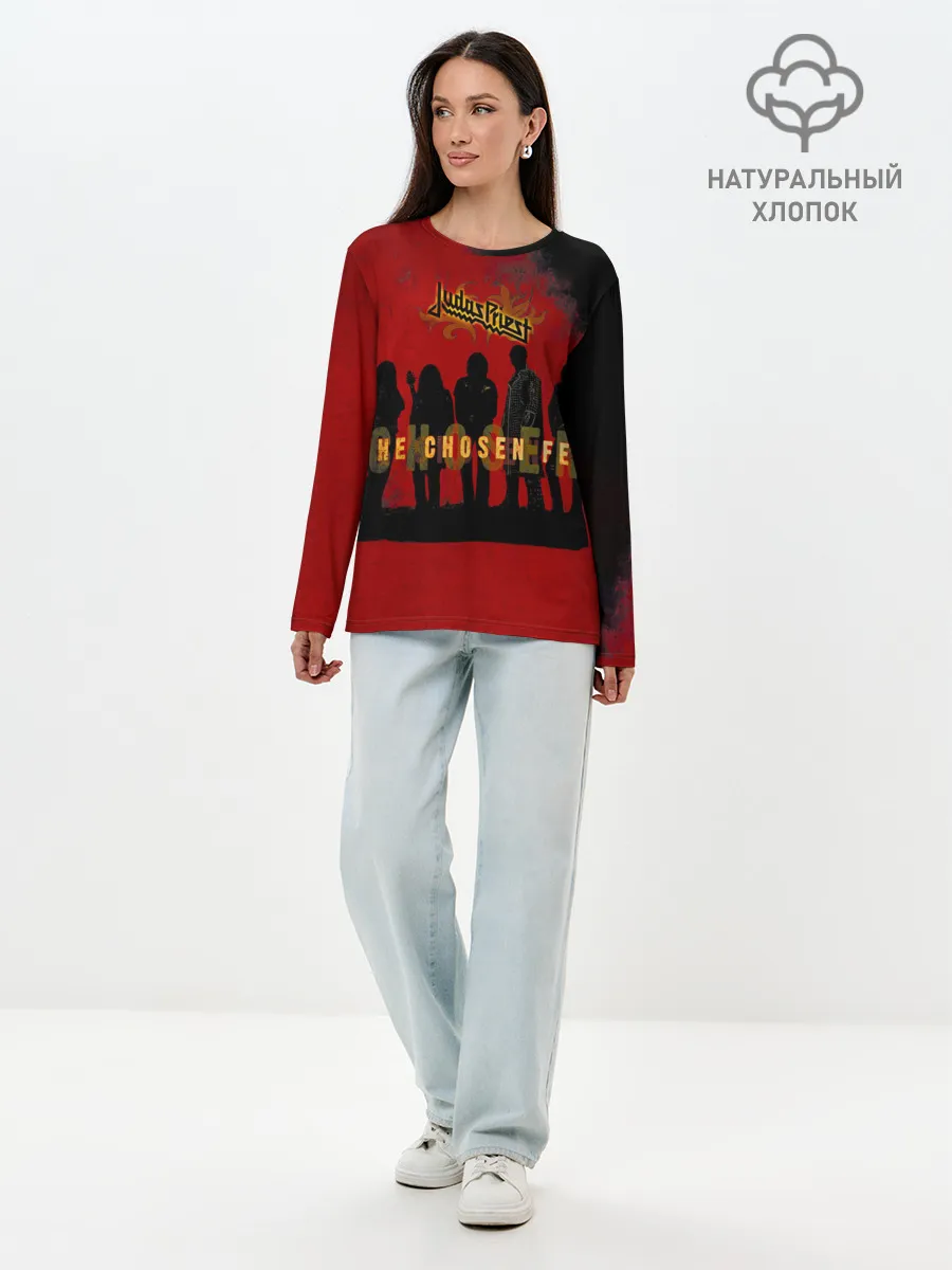 Лонгслив женский. Хлопок / The Chosen Few - Judas Priest