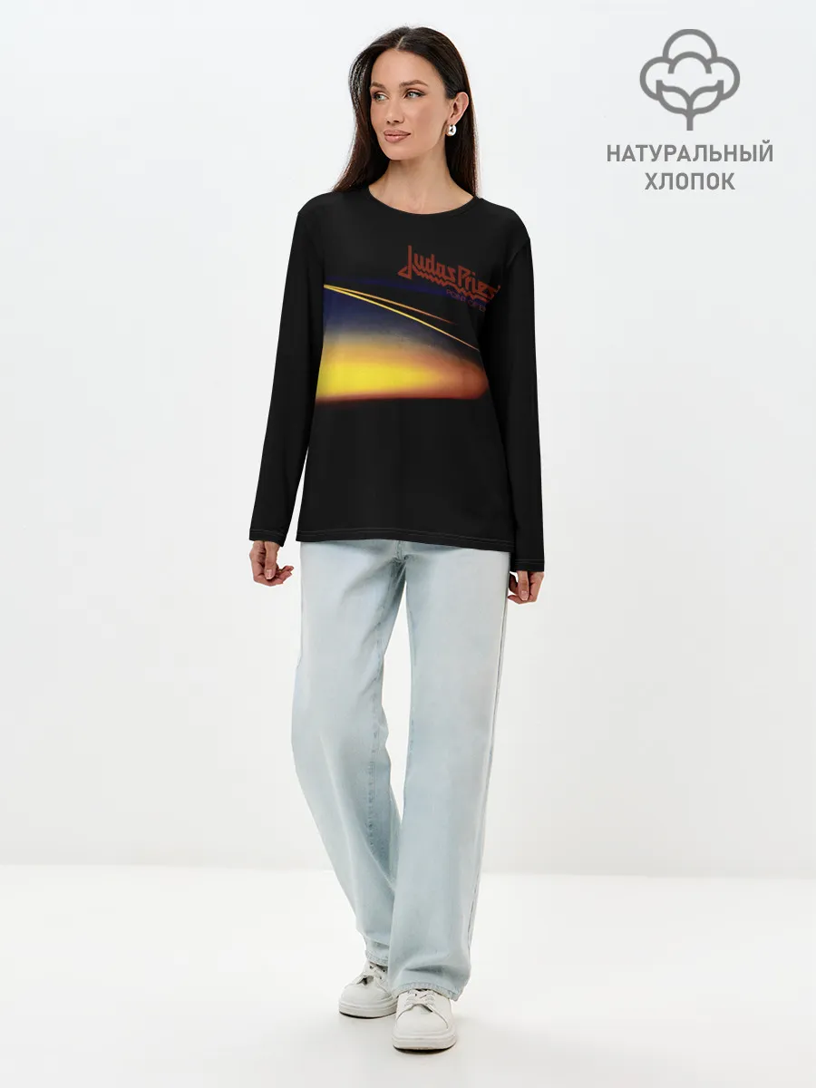 Лонгслив женский. Хлопок / Point of Entry - Judas Priest