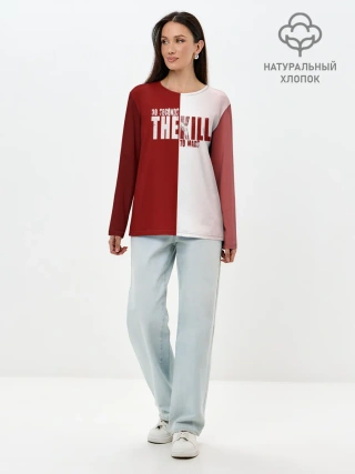 Лонгслив женский. Хлопок / 30 SECONDS THEKILL TO MARS