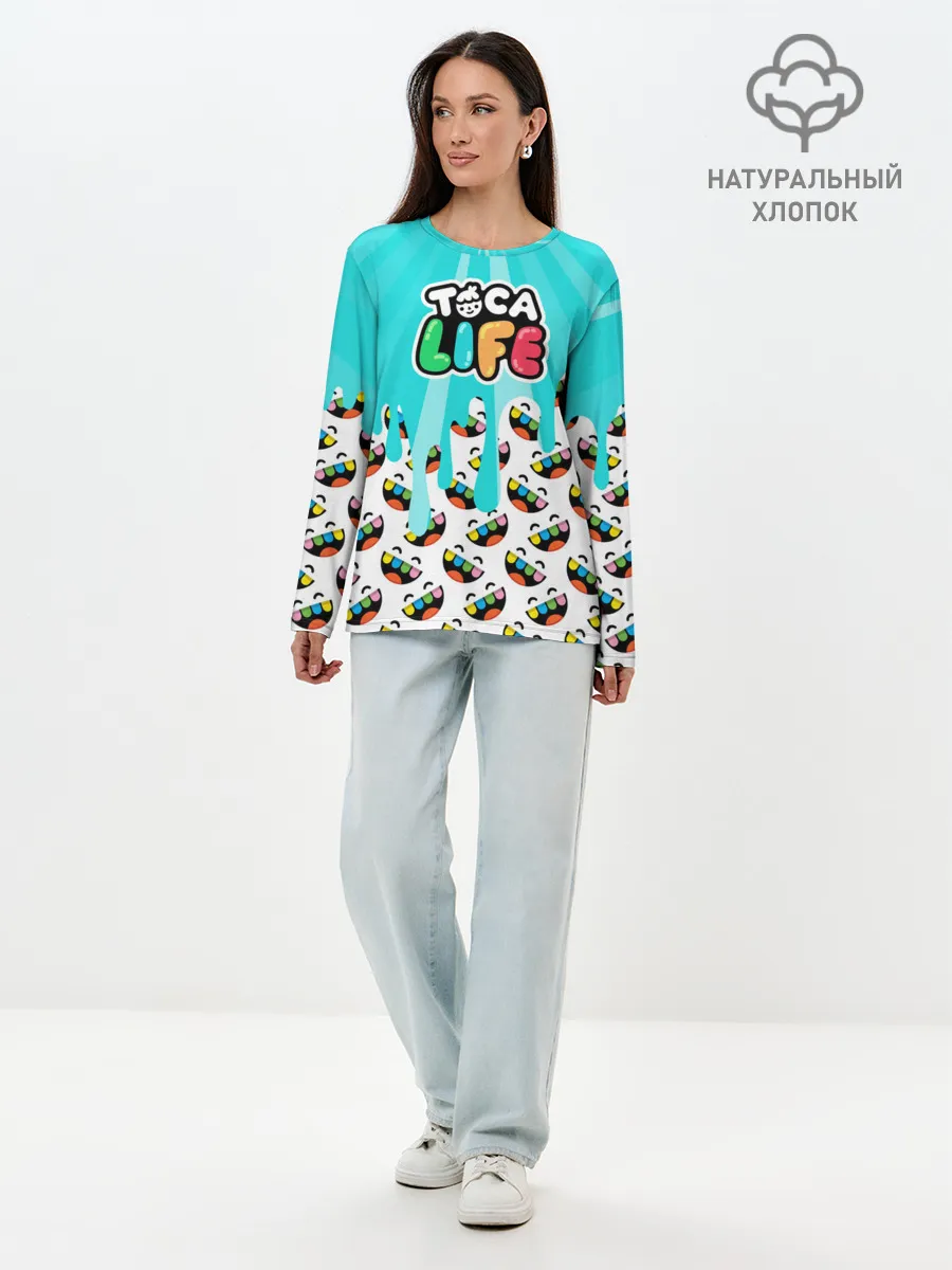 Лонгслив женский. Хлопок / TOGA LIFE