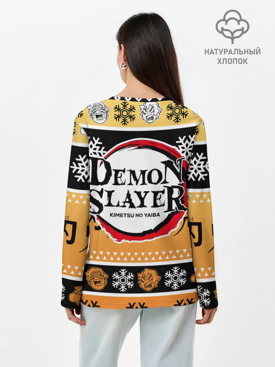 Лонгслив женский. Хлопок / ЗЕНИЦУ АГАЦУМА