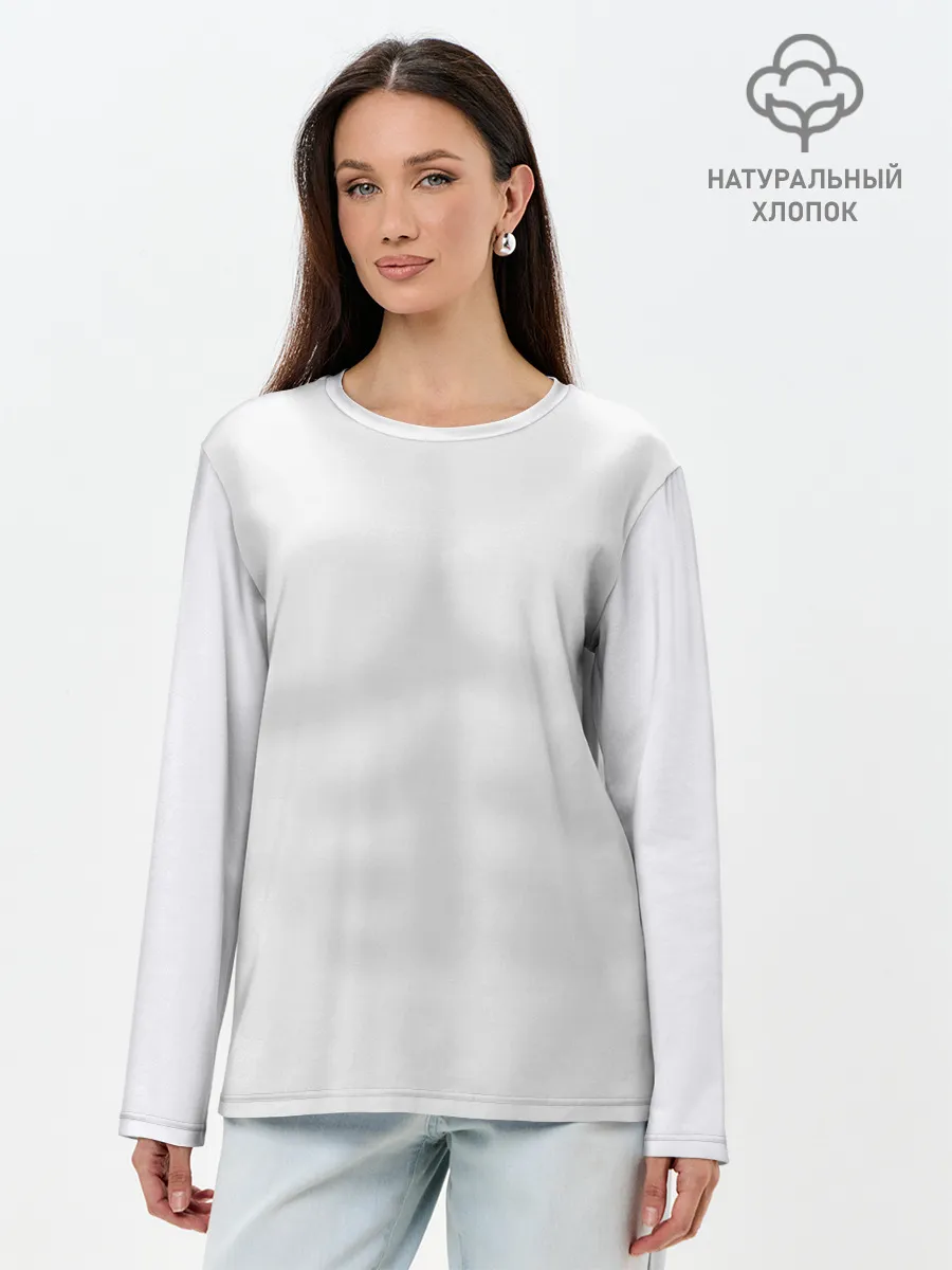 Лонгслив женский. Хлопок / Торсс