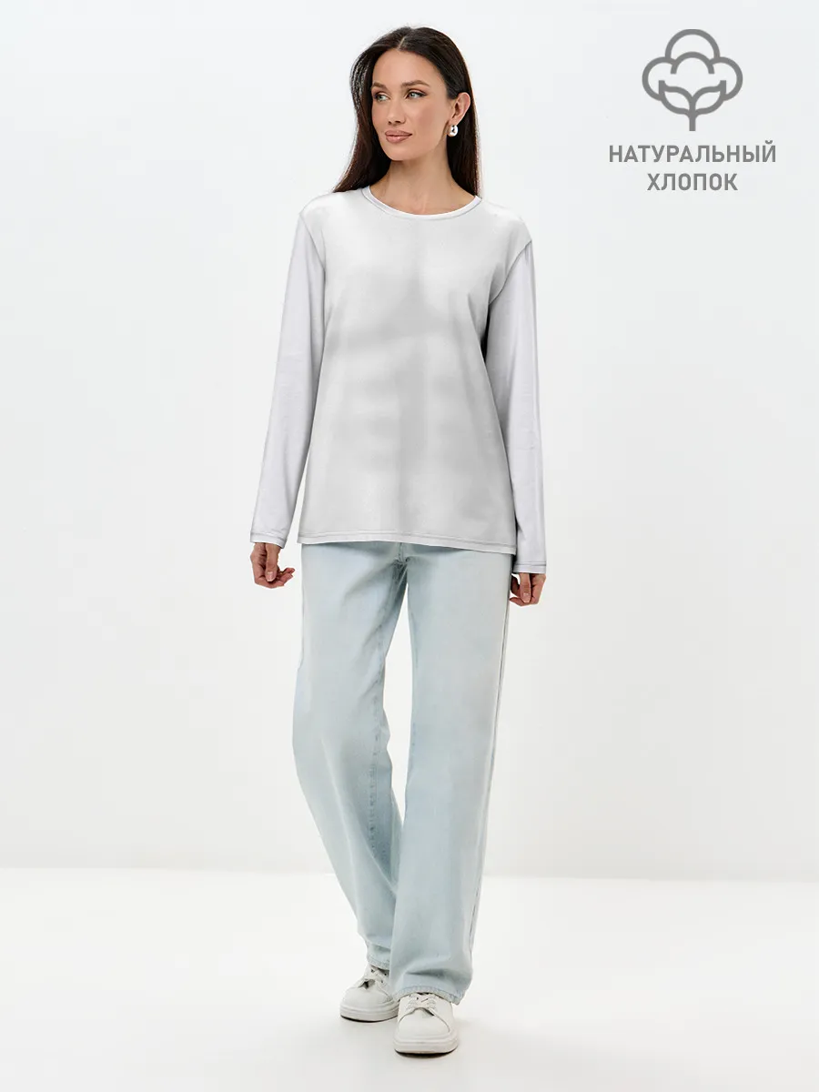 Лонгслив женский. Хлопок / Торсс