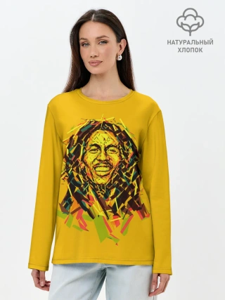 Лонгслив женский. Хлопок / Радостный Боб