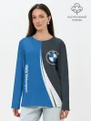 Лонгслив женский. Хлопок / BMW