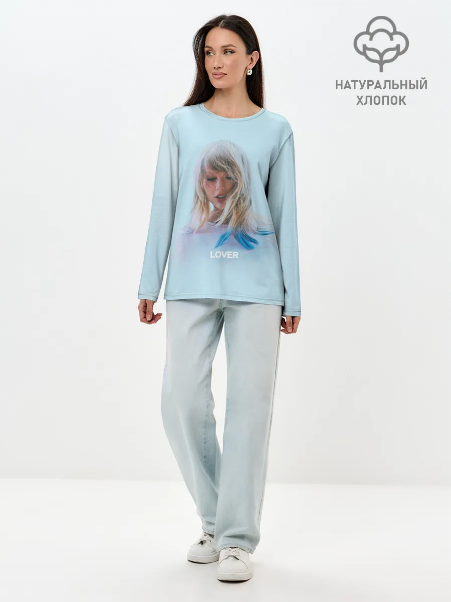 Лонгслив женский. Хлопок / TS Lover