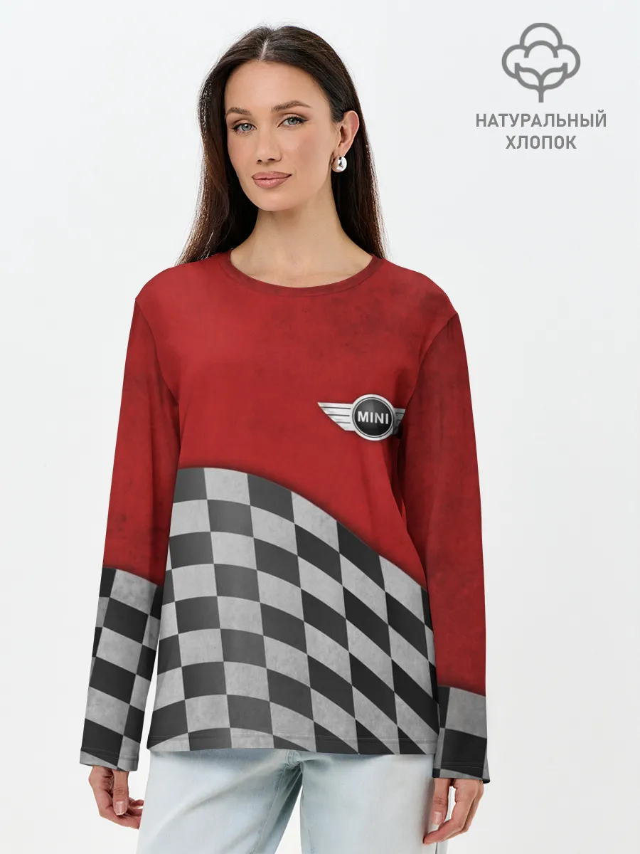 Лонгслив женский. Хлопок / Финиш Cooper