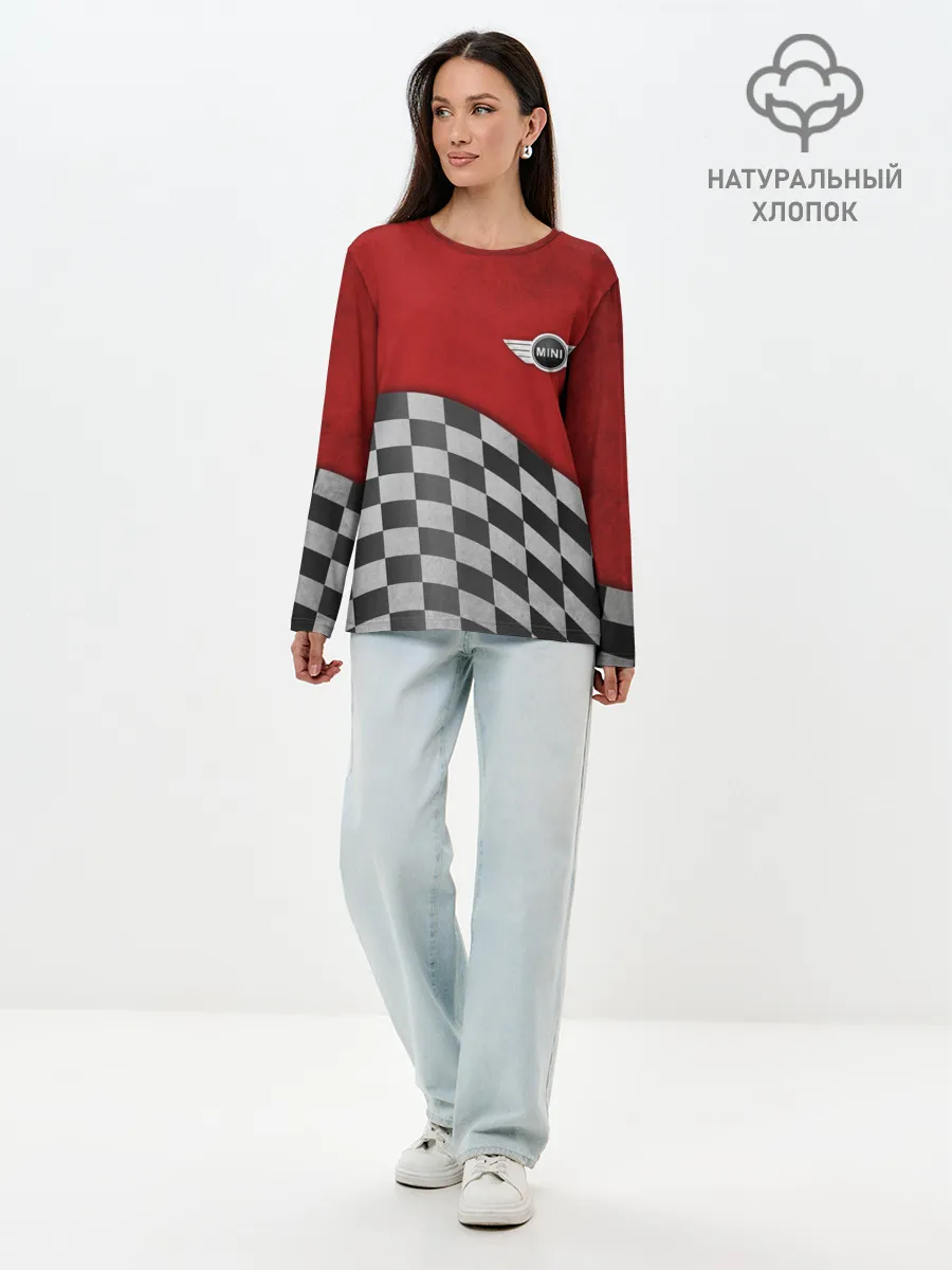 Лонгслив женский. Хлопок / Финиш Cooper