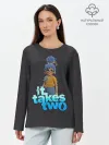 Лонгслив женский. Хлопок / It Takes Two Мэй