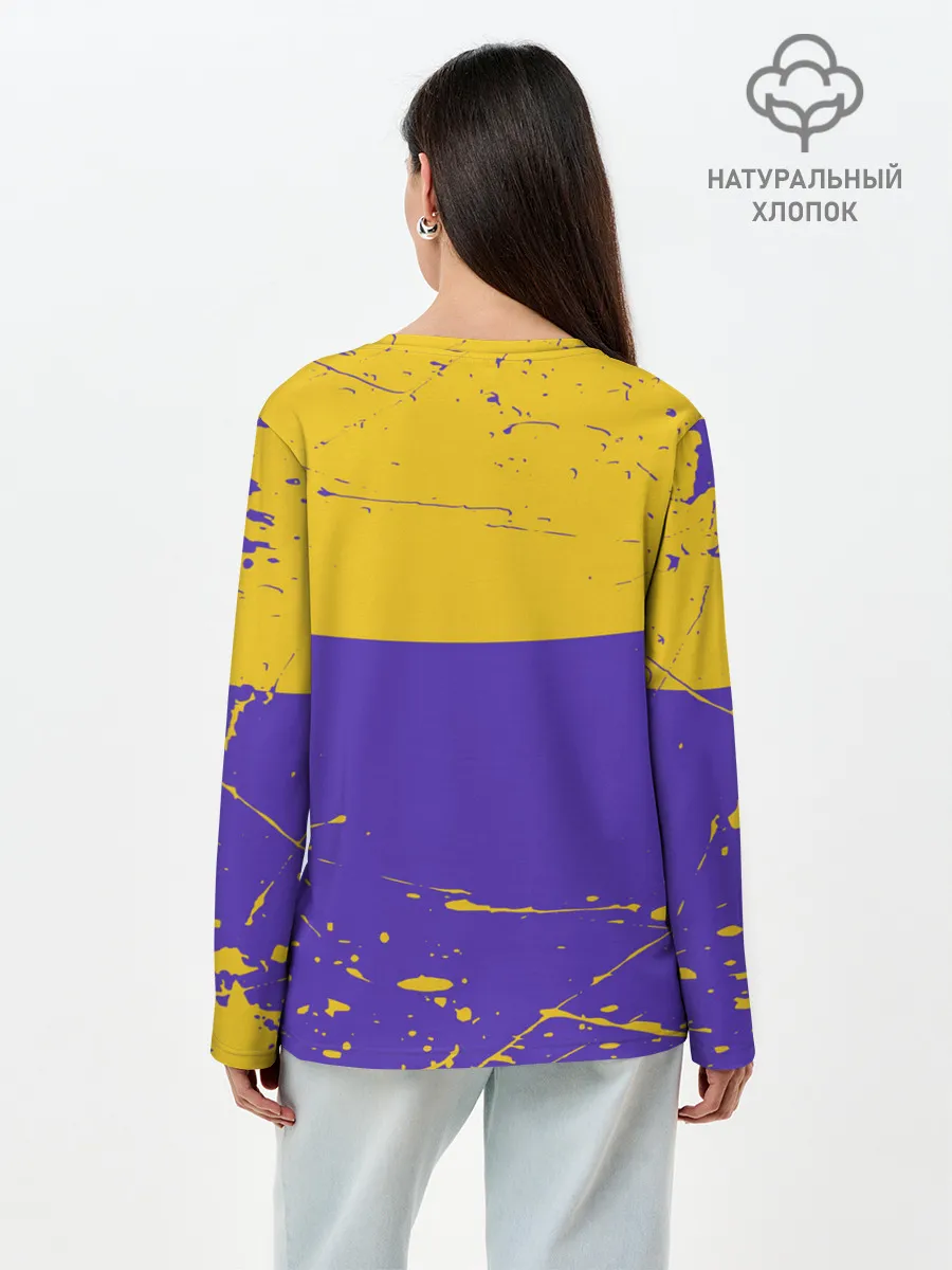 Лонгслив женский. Хлопок / Kobe Bryant - Los Angeles Lakers - NBA