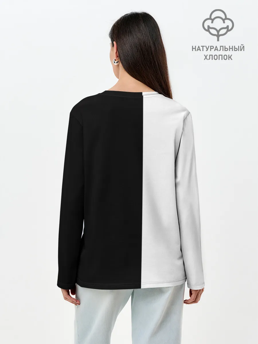 Лонгслив женский. Хлопок / Игра в кальмара | SG