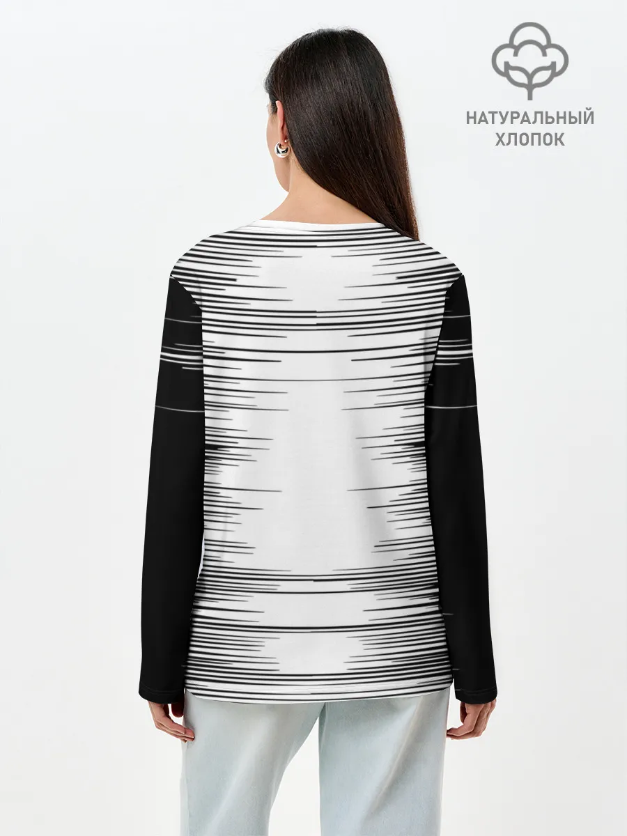 Лонгслив женский. Хлопок / Free Fire Фри Фаер,