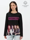 Лонгслив женский. Хлопок / BLACKPINK NEON