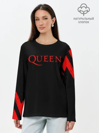 Лонгслив женский. Хлопок / QUEEN,