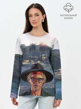 Лонгслив женский. Хлопок / El Rubio Cayo Perico GTA 5 ONLINE