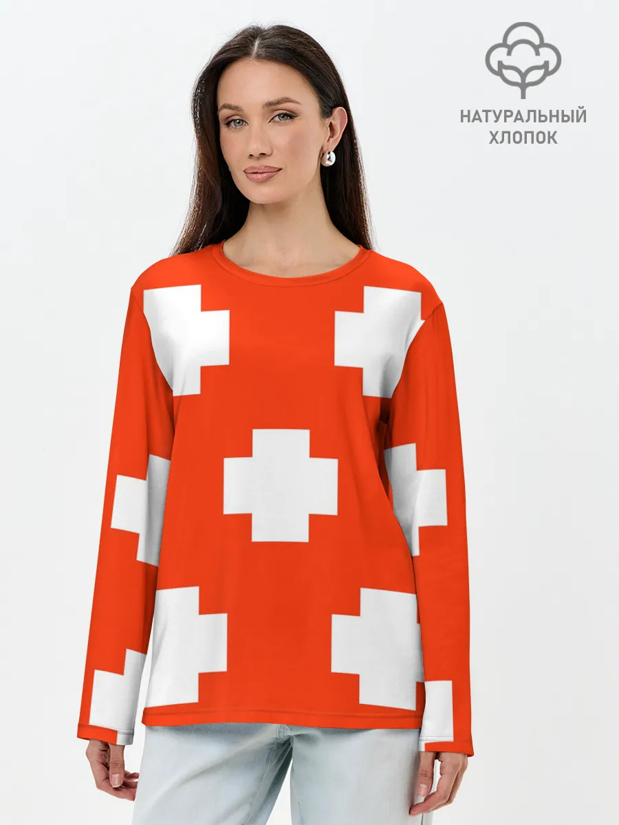 Лонгслив женский. Хлопок / Тока Бока - Рита | Toca Boca